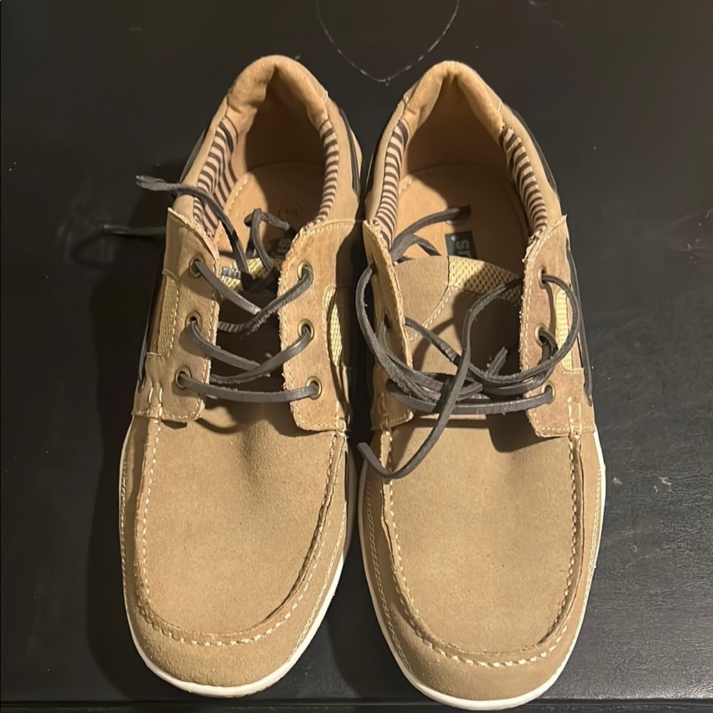 Sperry Tan Boat Shoes